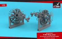 AR ACA3209   R-985 Wasp Junior aircraft engine (1/32) (attach2 80996)